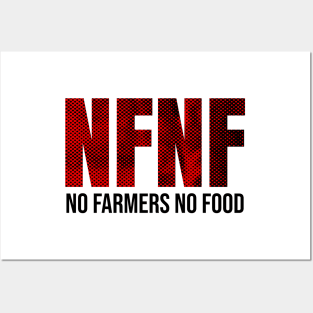 No Farmers No Food Design Posters and Art